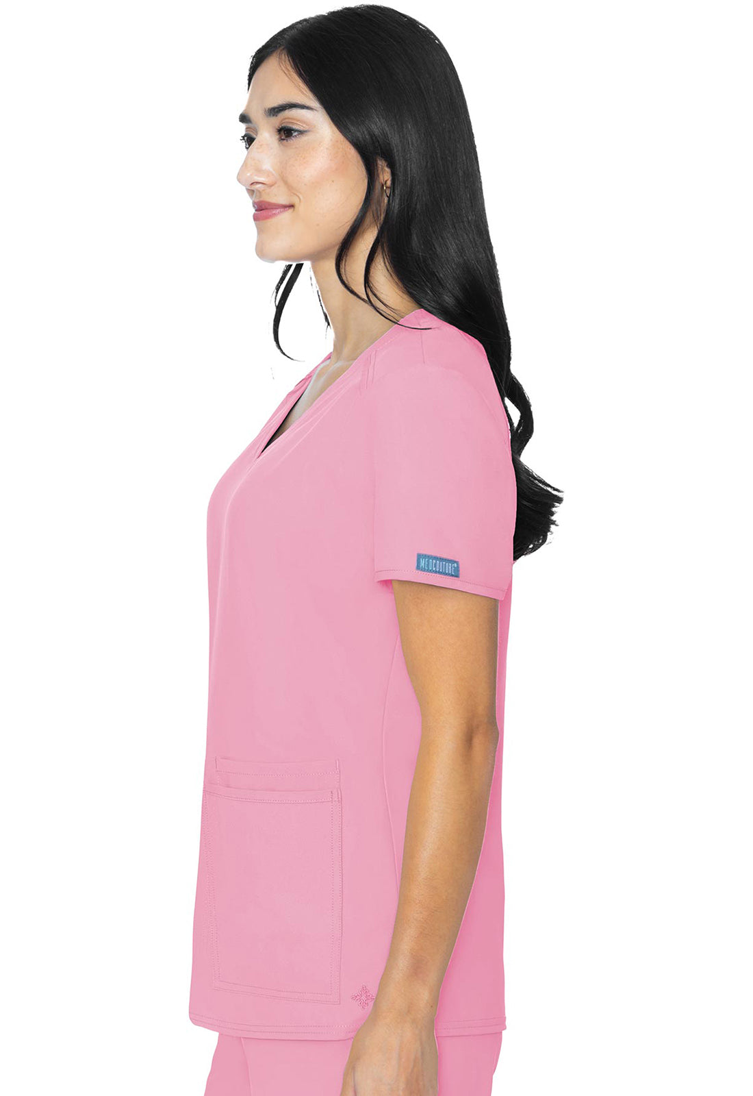 Polera Clínica Mujer Rosa MC2411 Insight Medcouture