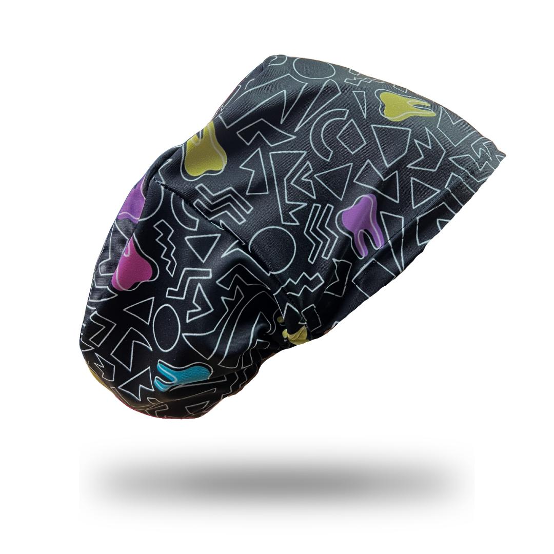 Gorro Clínico / Cofia Mujer Lycra Muelas Colores