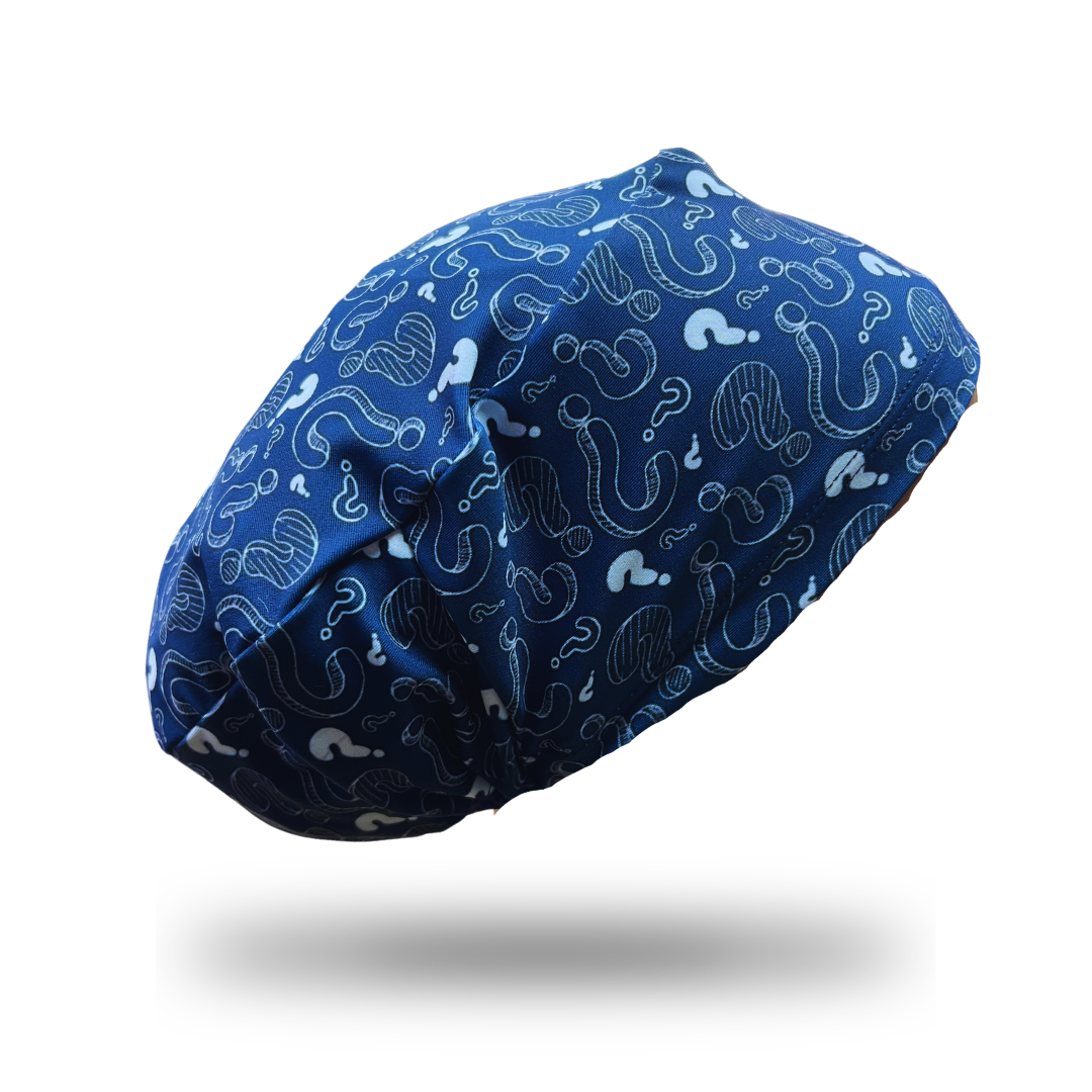 Gorro Clínico / Cofia Mujer Lycra Misterio