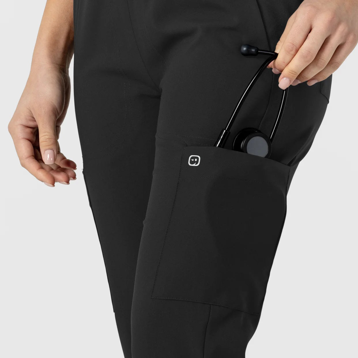 Pantalón Clínico Mujer BLACK 5045 W123