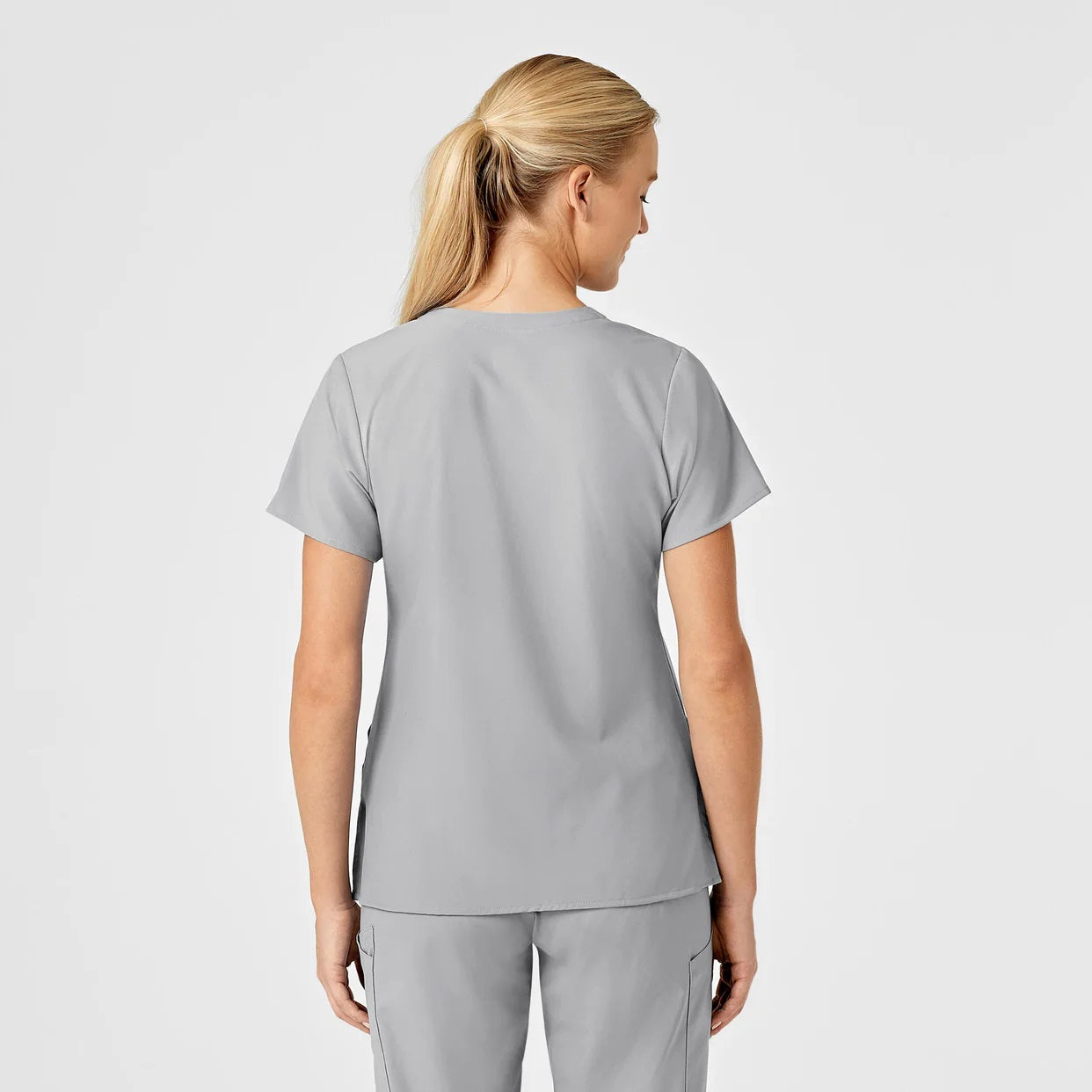 Polera Clínica Mujer Grey 6155A Wonderwink 123