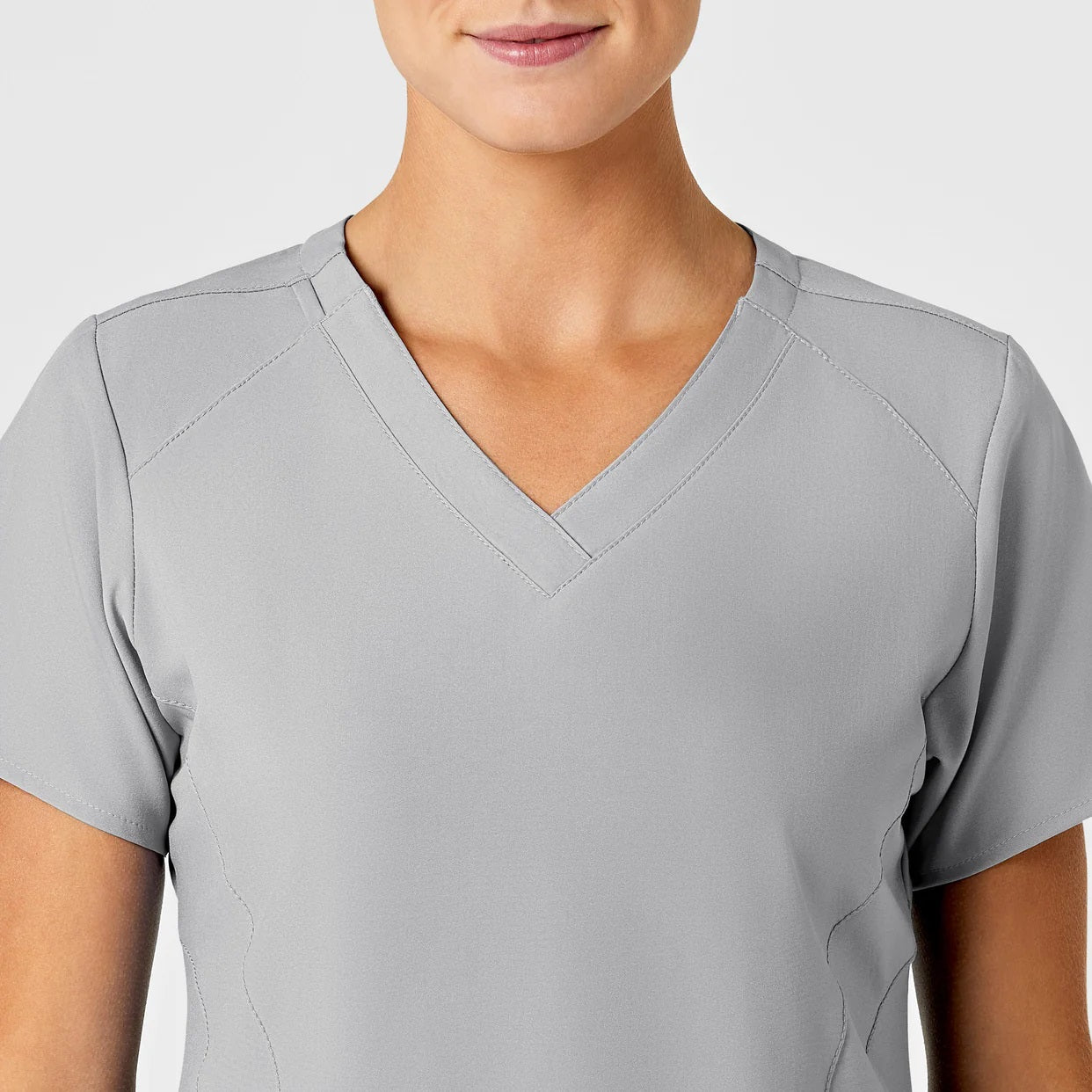 Polera Clínica Mujer Grey 6155A Wonderwink 123