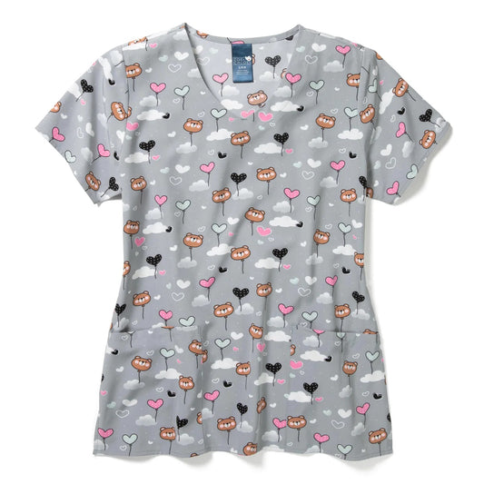 Polera Clínica Estampada Mujer BYSW Zoe+Chloe