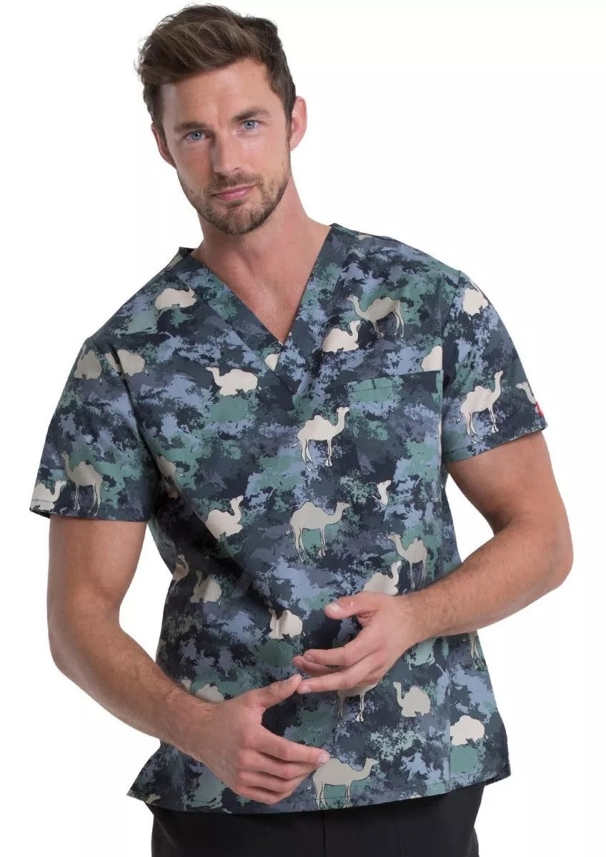 Polera Clínica Hombre Estampada DK725 CMFG Dickies