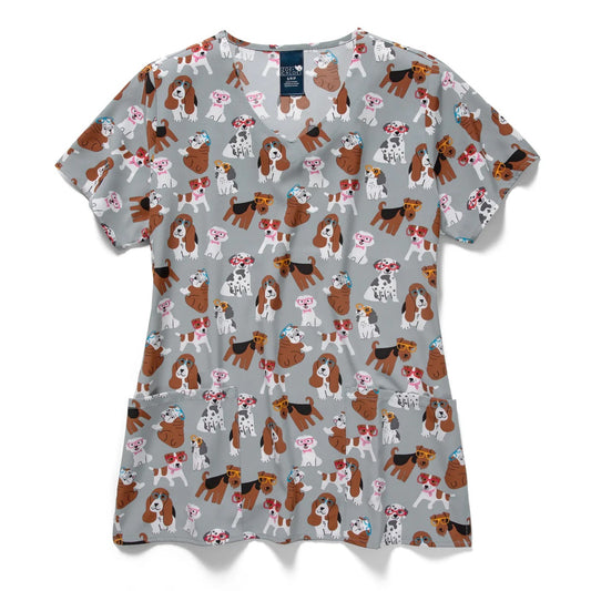 Polera Clínica Estampada Mujer EOTP Z12213 Zoe+Chloe