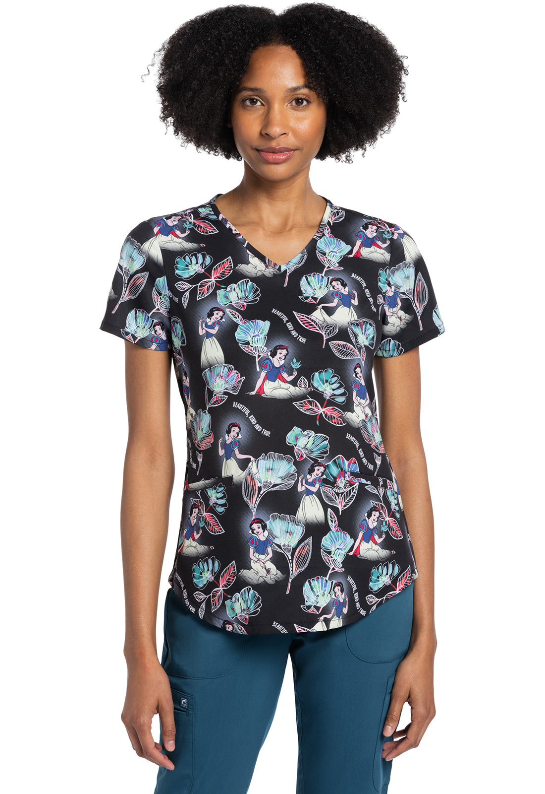 Polera Estampada Mujer TF737 PRKT Kind And True Cherokee Tooniforms