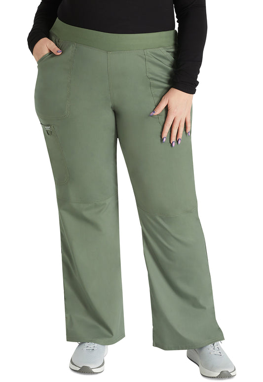 Pantalón Clínico Mujer Olivo WW110 Cherokee Revolution Workwear