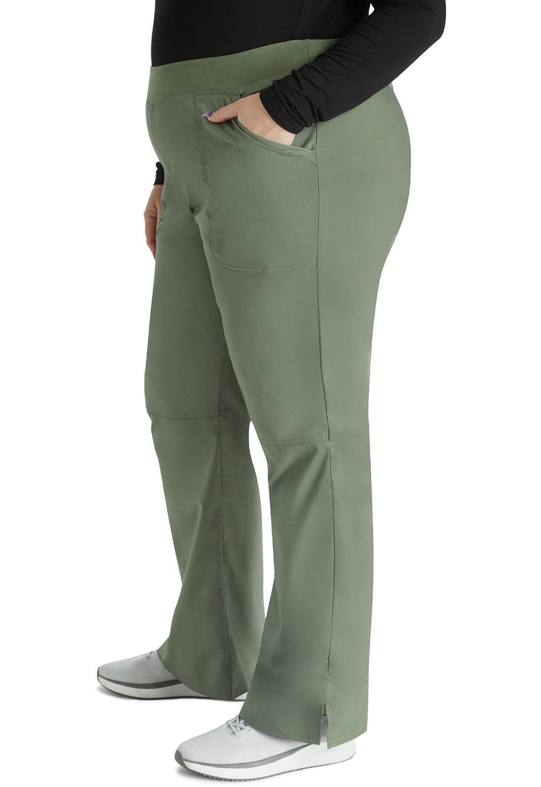 Pantalón Clínico Mujer Olivo WW110 Cherokee Revolution Workwear