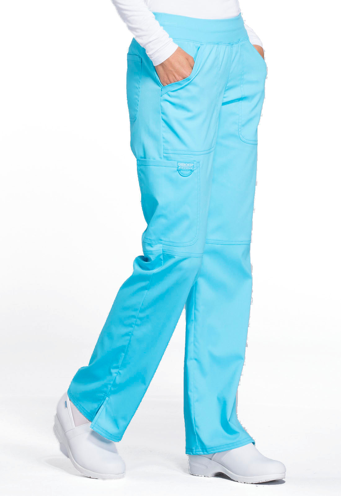 Pantalón Clínico Mujer turquesa WW110 Cherokee Revolution Workwear