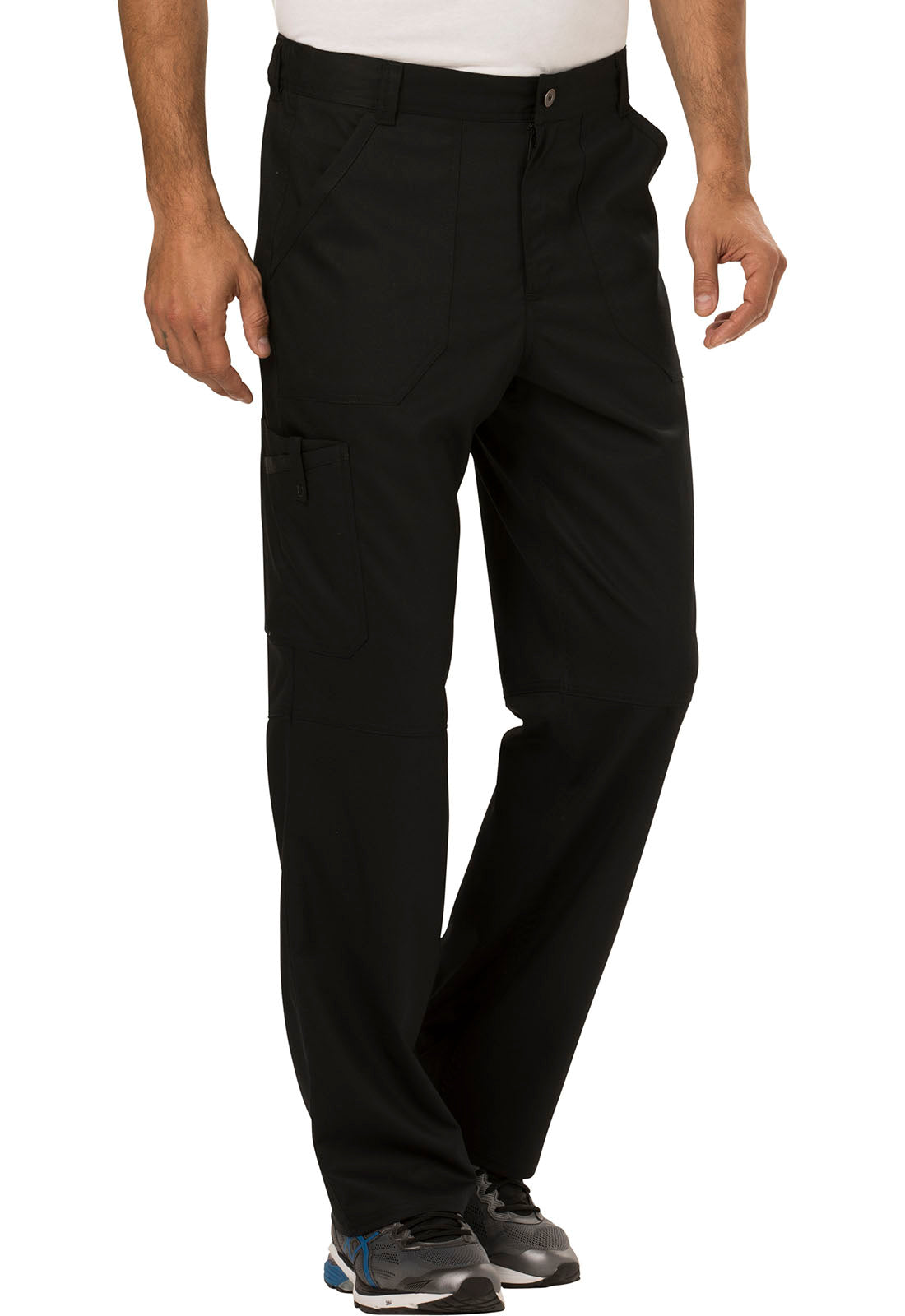 Pantalón Clínico Hombre Negro WW140 Cherokee Workwear