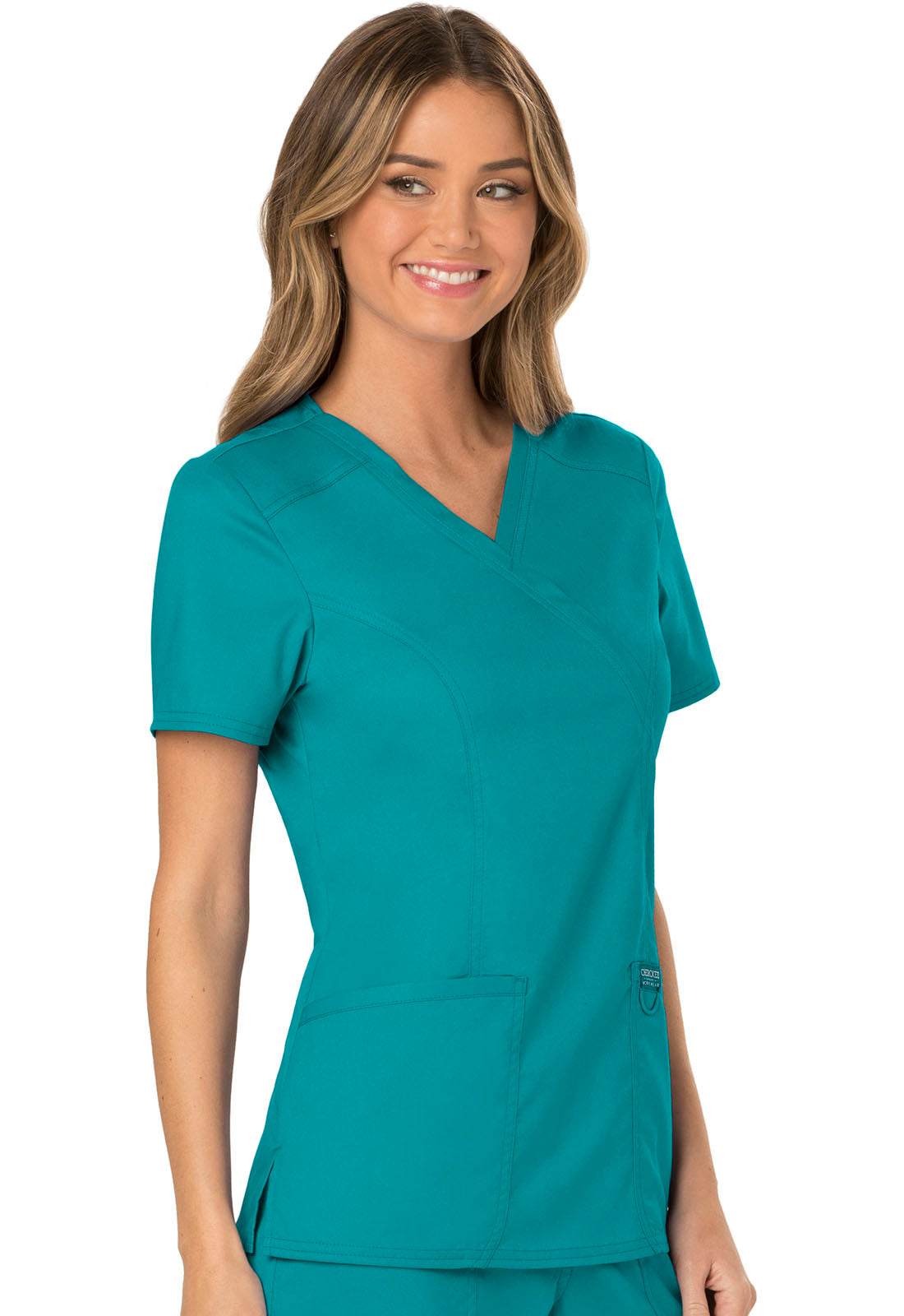 Polera Clínica Mujer Verde Treal WW610 Cherokee Workwear revolution