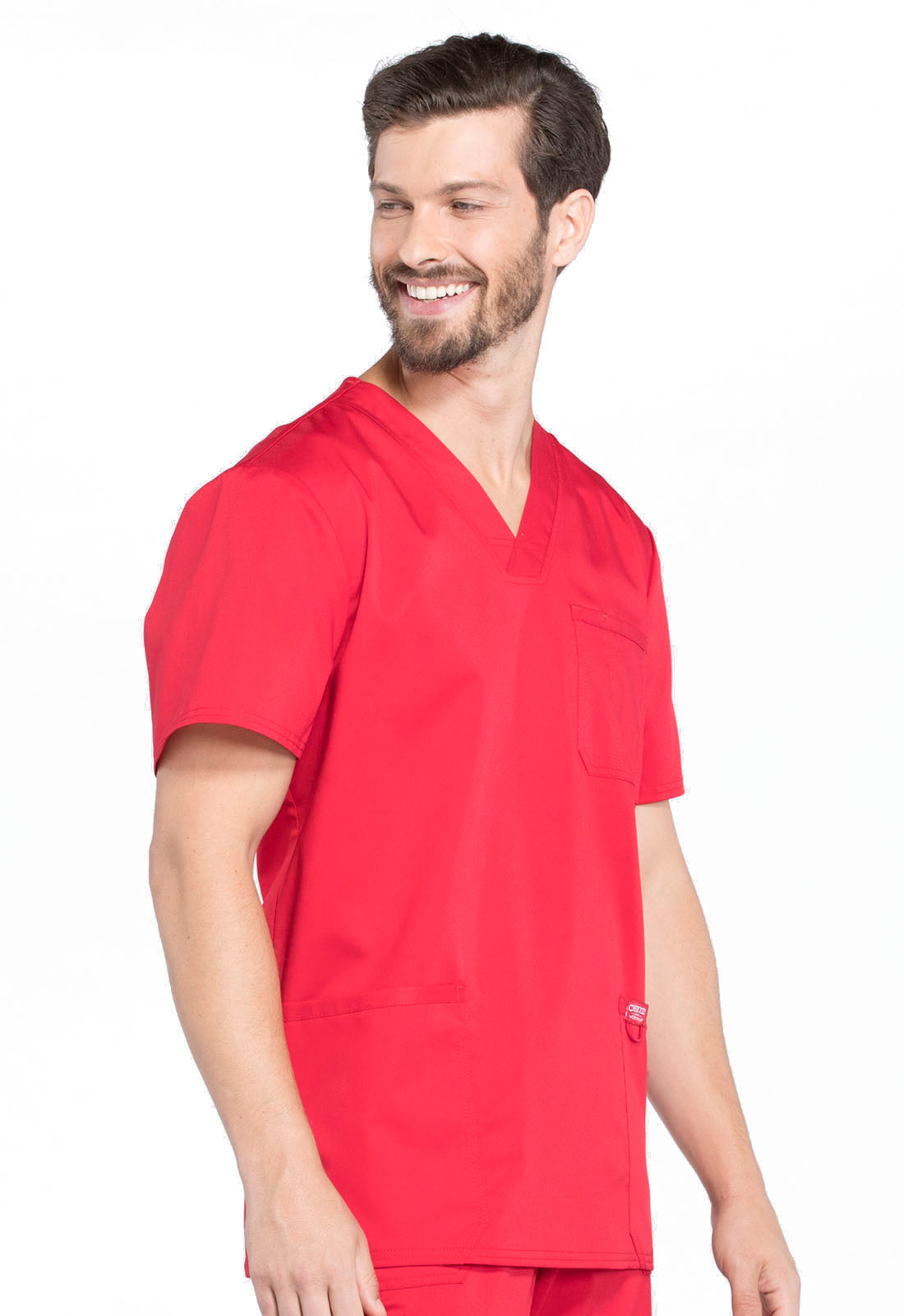 Polera Clínica Hombre Rojo WW670 Cherokee Revolution Workwear