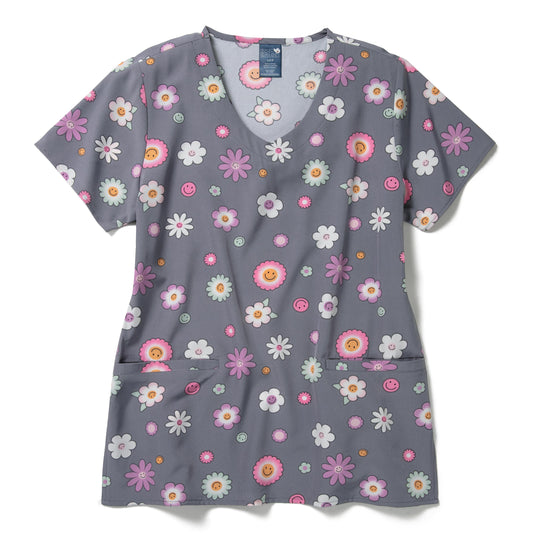 Polera Clínica Mujer Z18213 PTPY estampada  zoe+chloe
