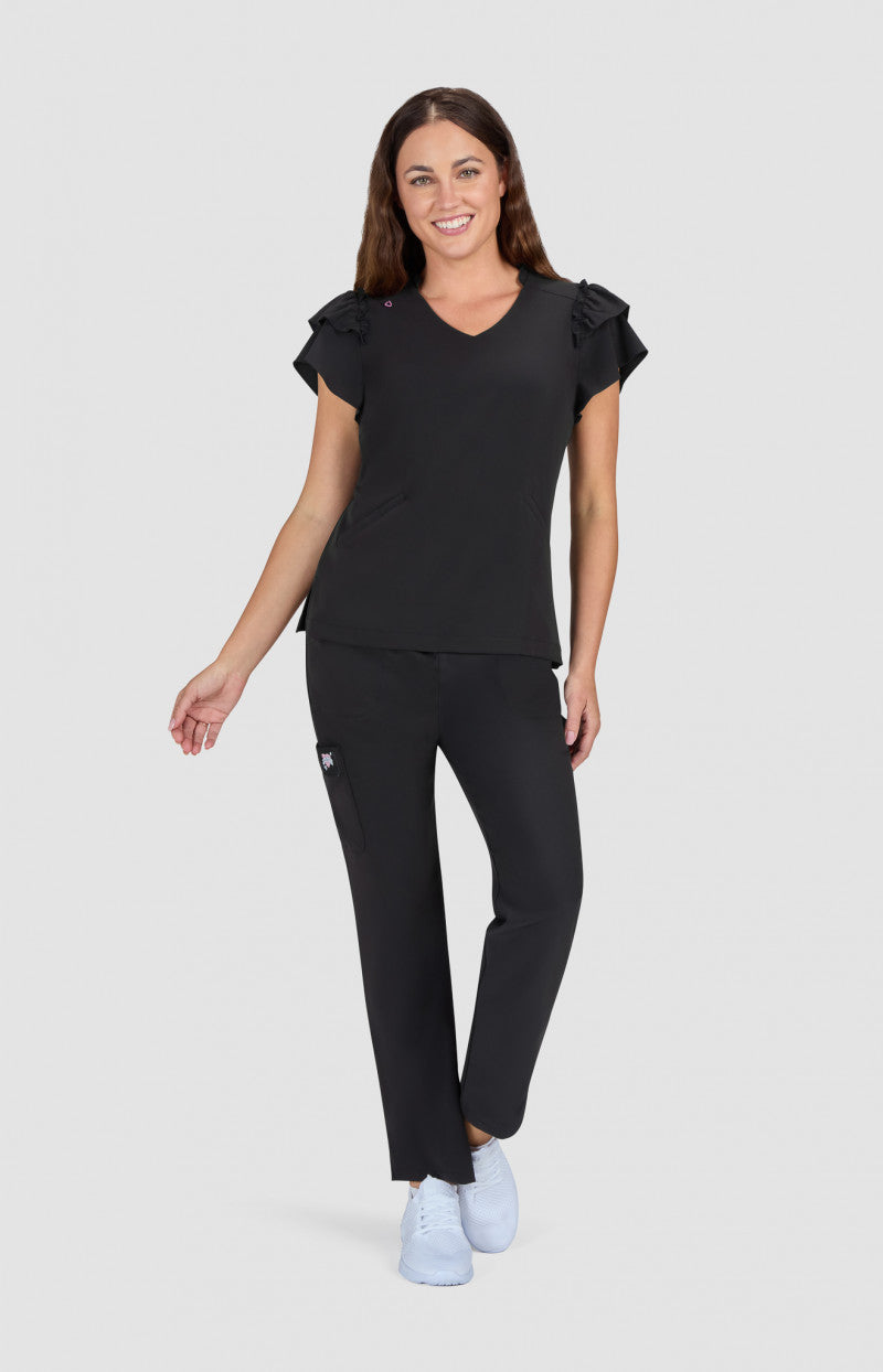 Top Clínico Mujer B131-02 Negro Betsey Johnson Clary