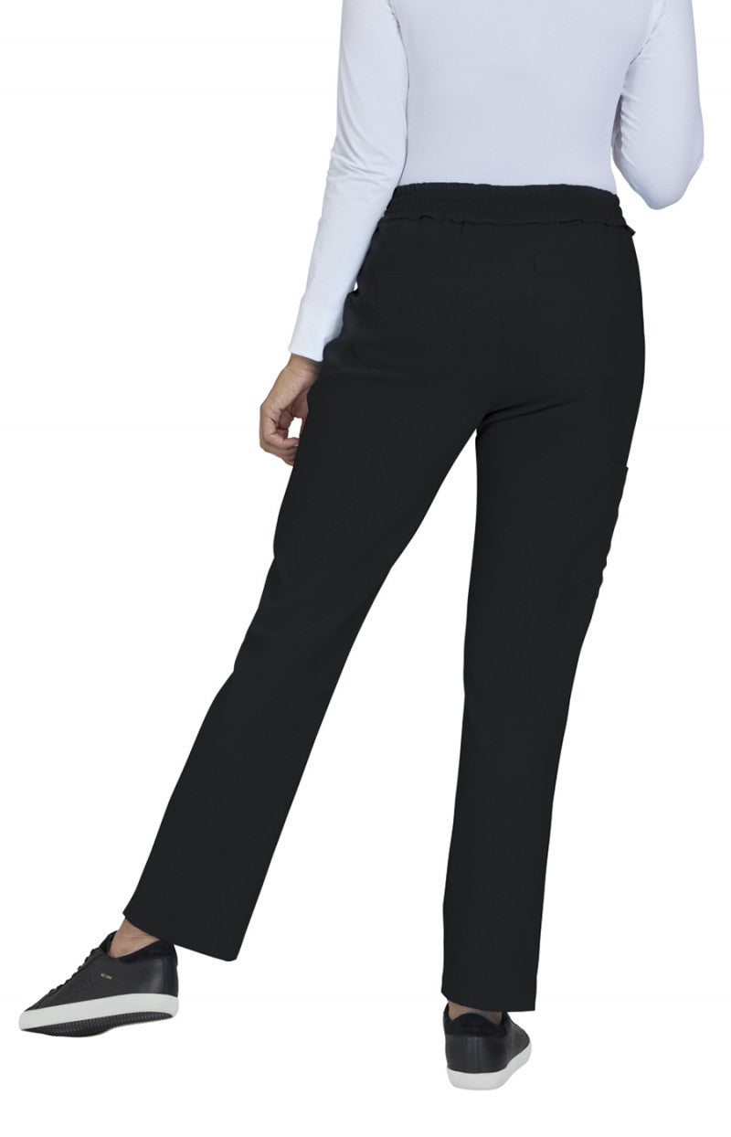 Pantalón clínico mujer negro Betsey Johnson Bergamot B706, detalle 3 - Uniformes Clínicos Sami