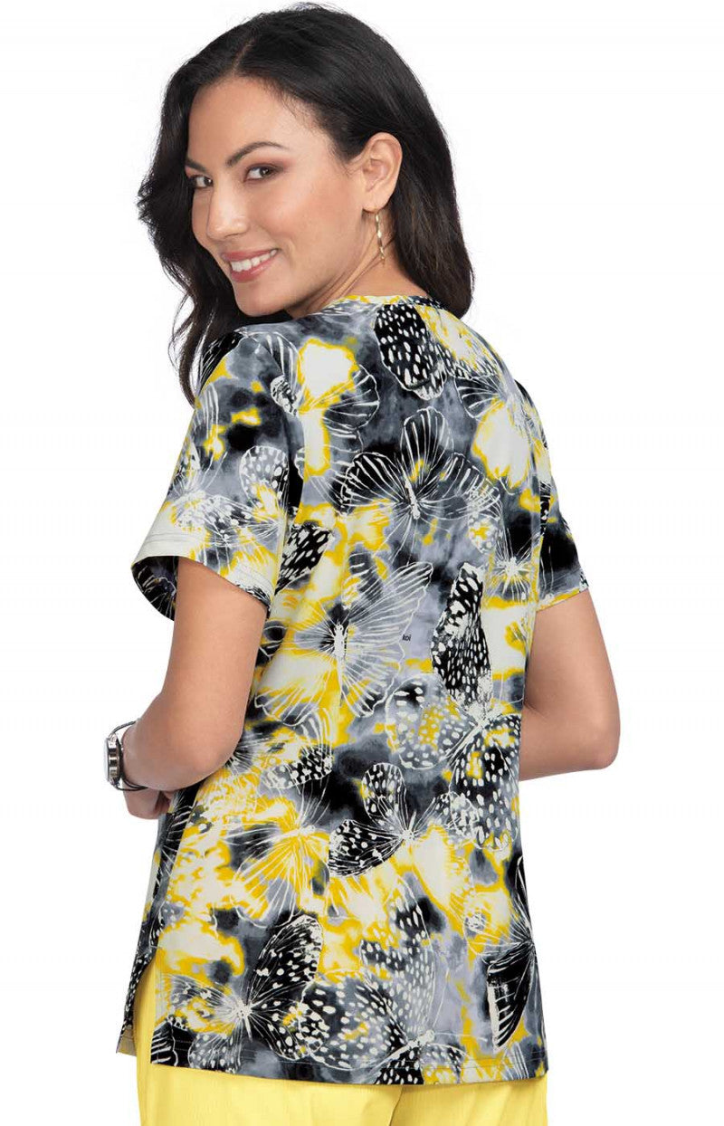 COLOR:Sunny Tie Dye Butterfly