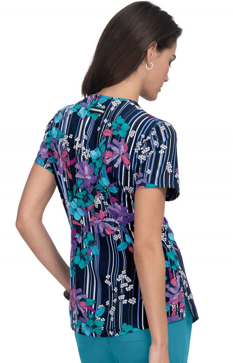 COLOR:Striped Floral