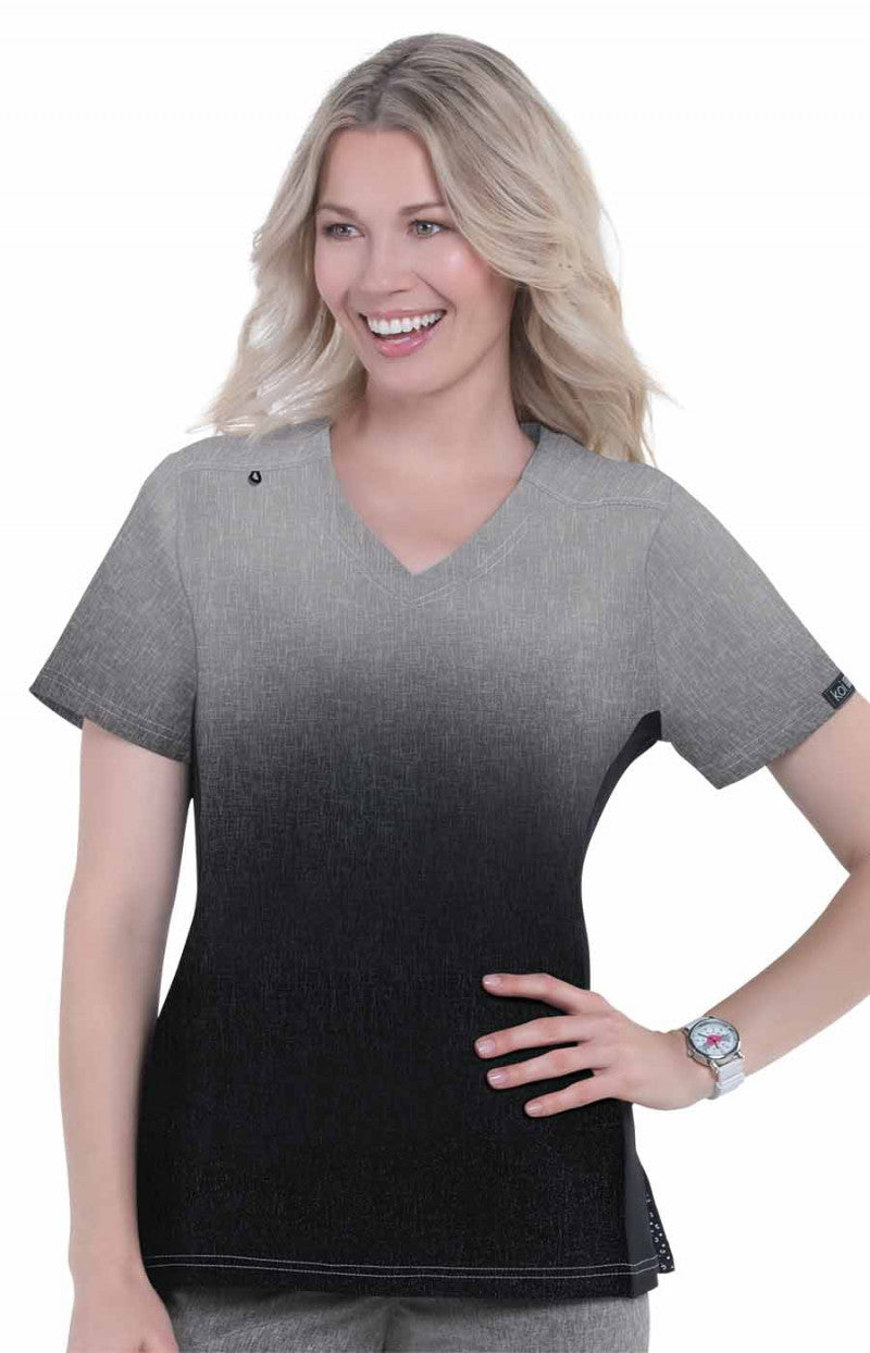 COLOR:Heather Platinum Grey/Black