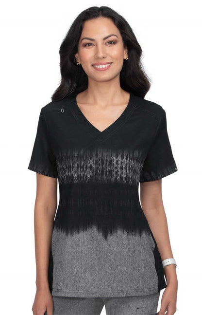 COLOR:Tie Dye Black Heather Grey