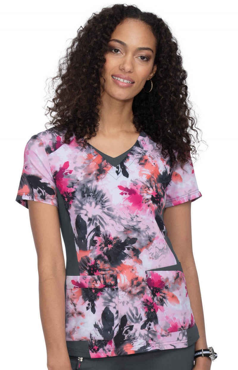 COLOR:Tie Dye Floral Pinks