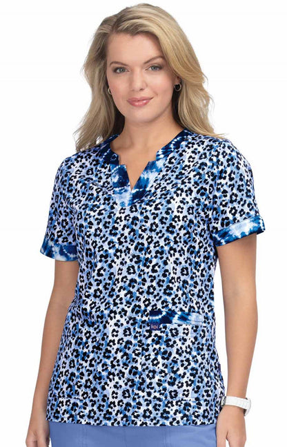 COLOR:Tie Dye Leopard Blue