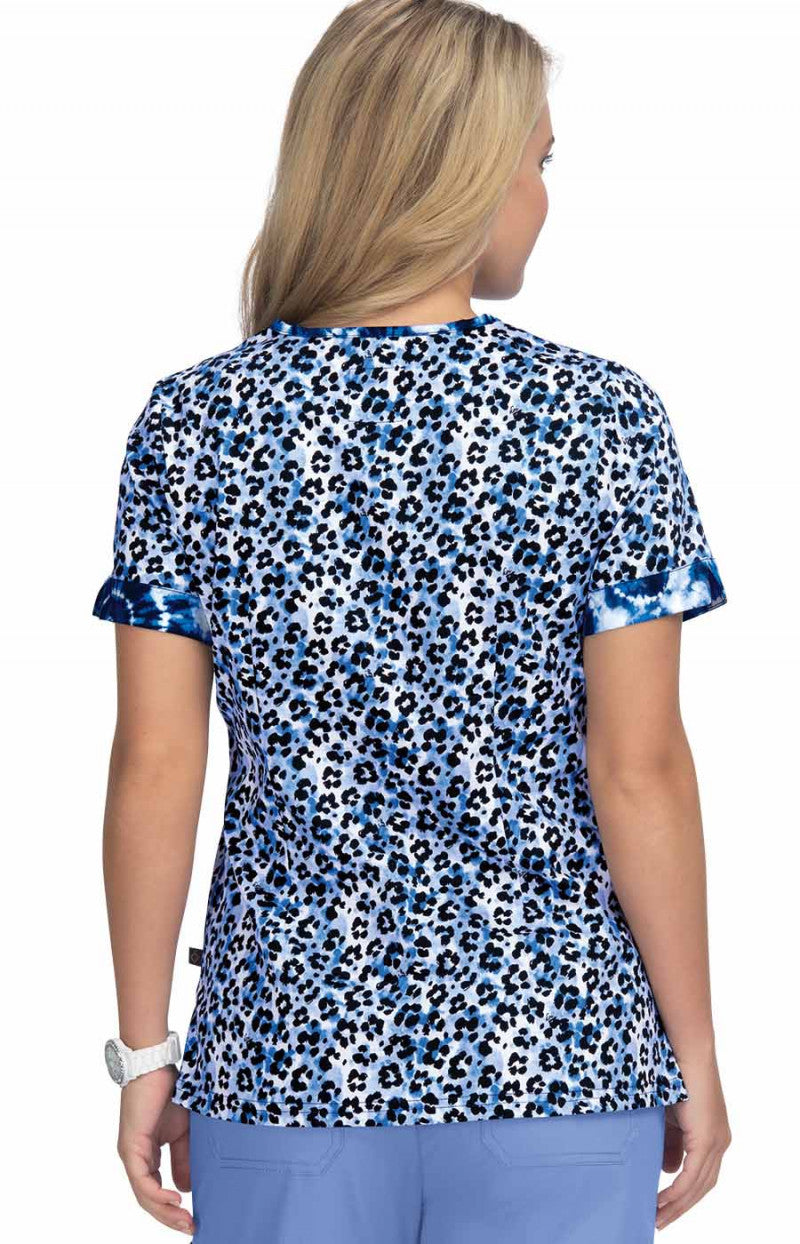 COLOR:Tie Dye Leopard Blue