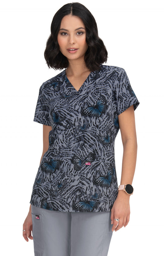 Polera Clínica Mujer Estampada 1071PR-FRF Koi