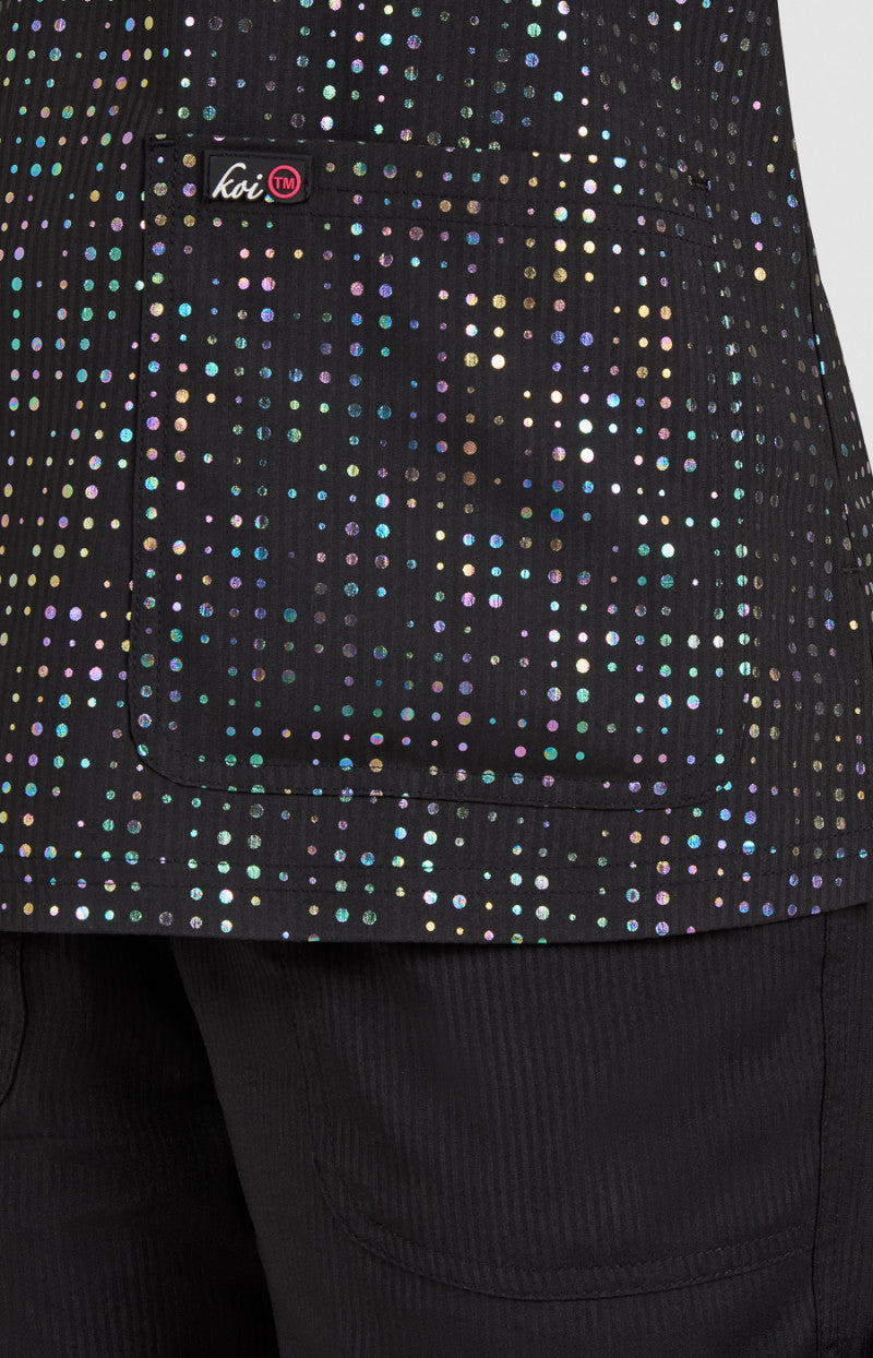 COLOR:Iridescent Black