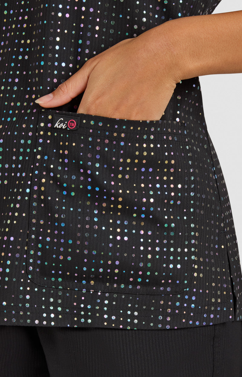 COLOR:Iridescent Black