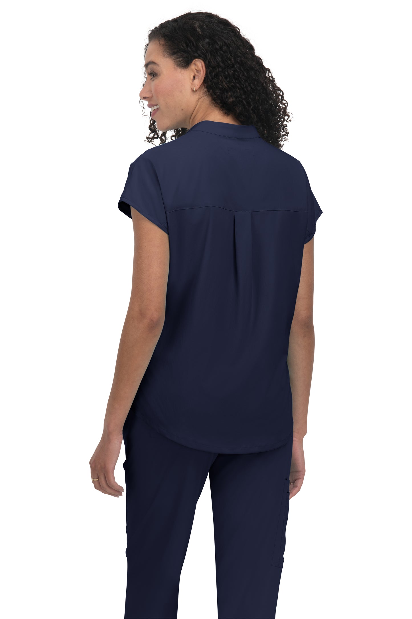 Polera Clínica Mujer Azul Marino 1093-012 Koi Basic