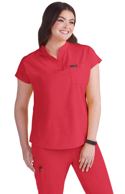 COLOR:Heather Candy Red