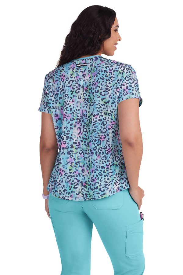 Polera Clínica Mujer estampada 1108PR RWL Coming in Strong Top