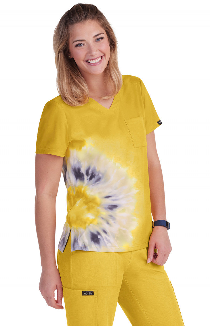COLOR:Heather Mango Splash