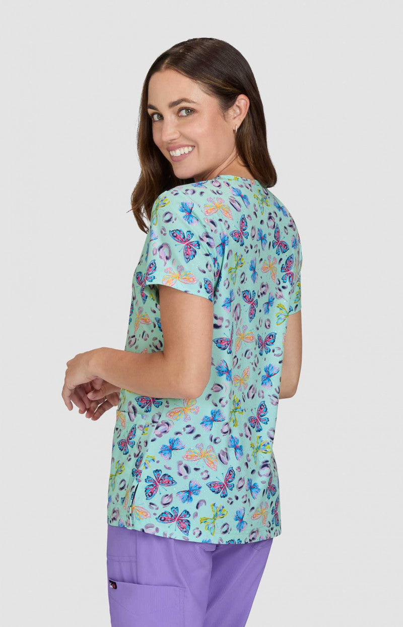 Polera Clínica Mujer Estampada 1122PRA-FFS Rosalie Koi