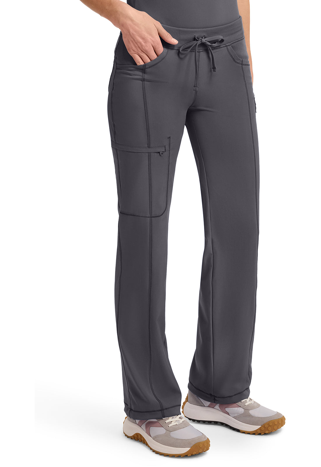 Pantalón Clínico Mujer 1123A Gris PWPS Cherokee Infinity Legacy