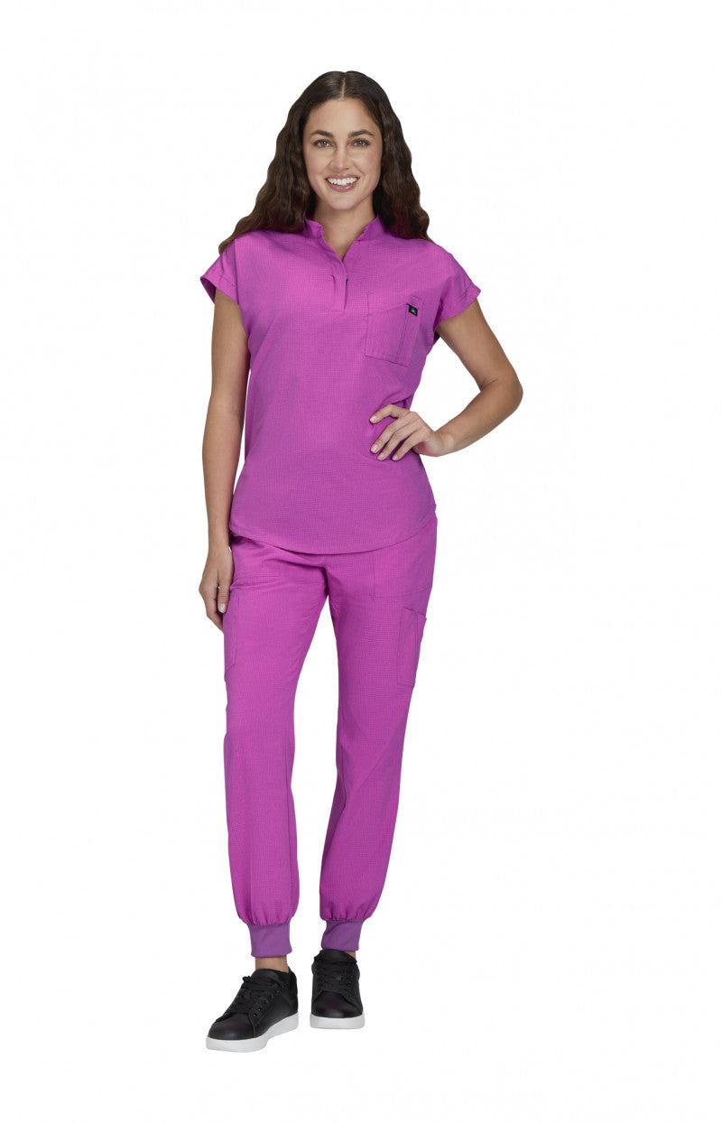 Top Clínico Mujer 1131-199  Rosa Hibisco Solís x Koi Catrin