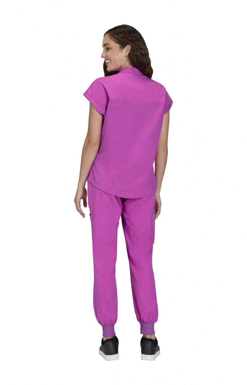 Top Clínico Mujer 1131-199  Rosa Hibisco Solís x Koi Catrin