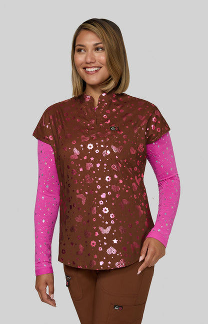 COLOR:Iridescent Light Bright Walnut