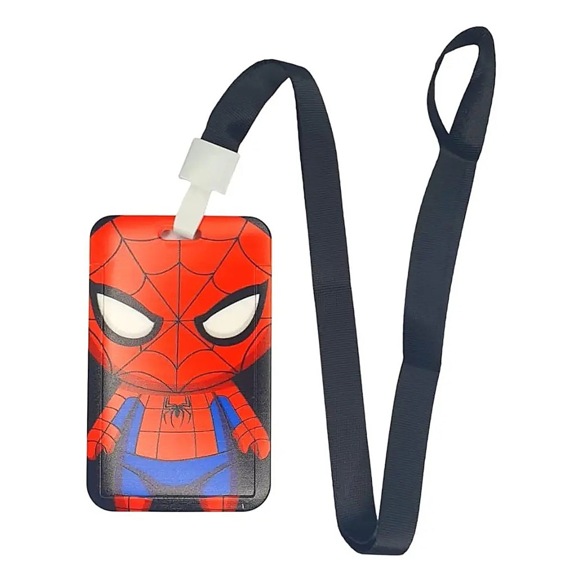 Porta Credencial con Lanyard Spiderman