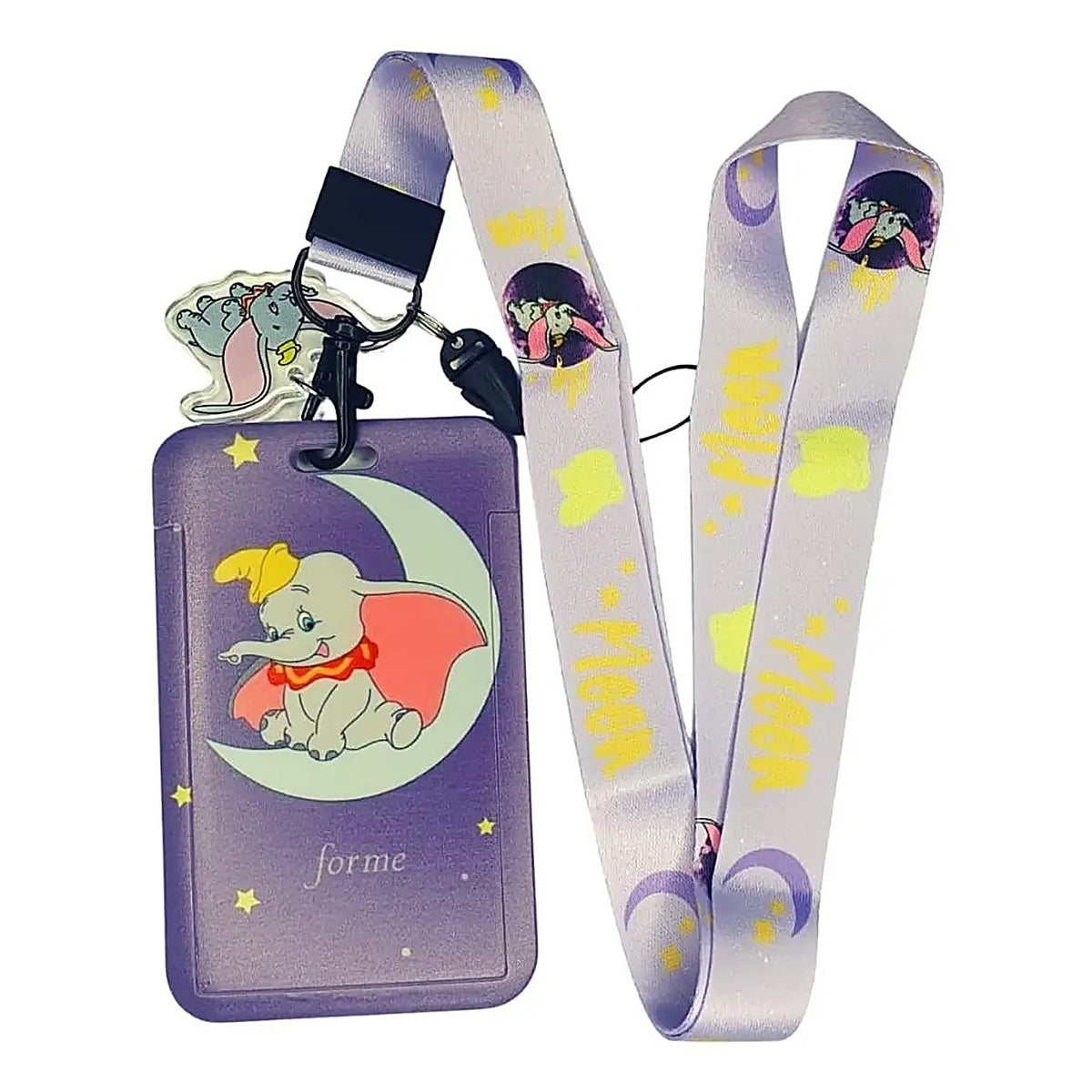 Porta Credencial con Lanyard Dumbo Luna
