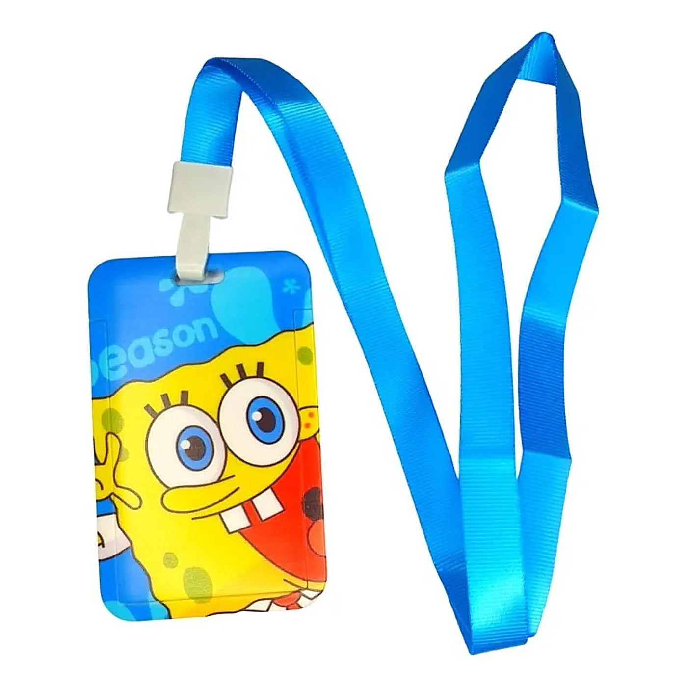 Porta Credencial con Lanyard Bob Esponja Animado