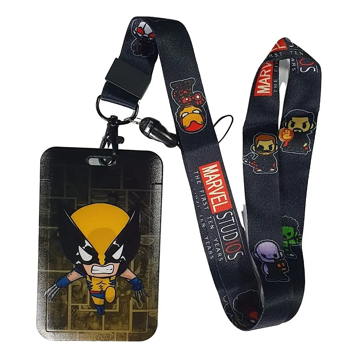 Porta Credencial con Lanyard Wolverine Anime