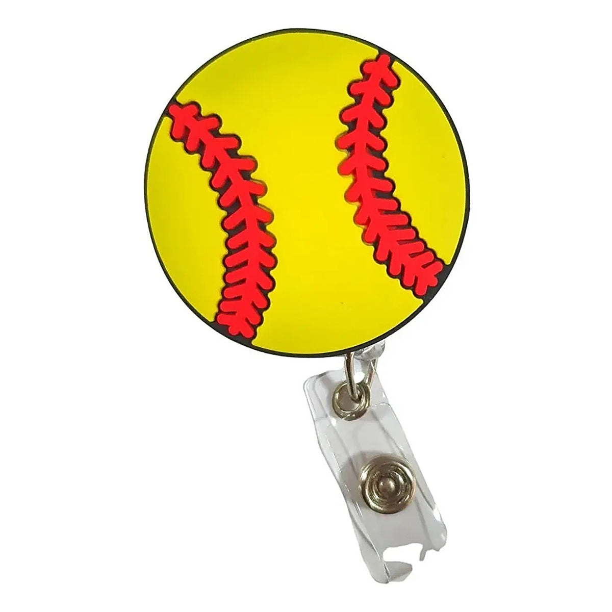 Porta Credencial con Yoyo Retractil Pelota De Beisbol