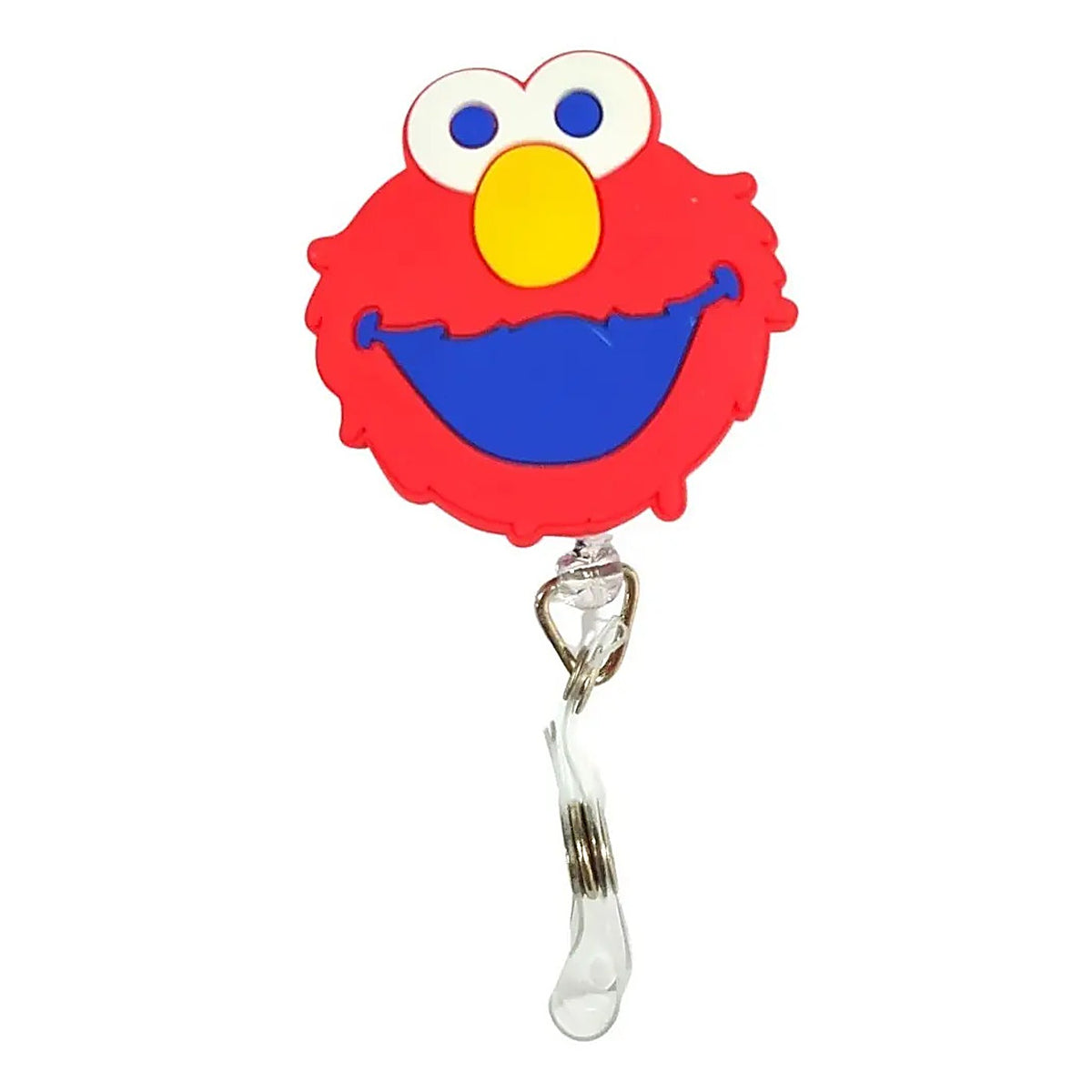 Porta Credencial con Yoyo Retractil Elmo Rojo