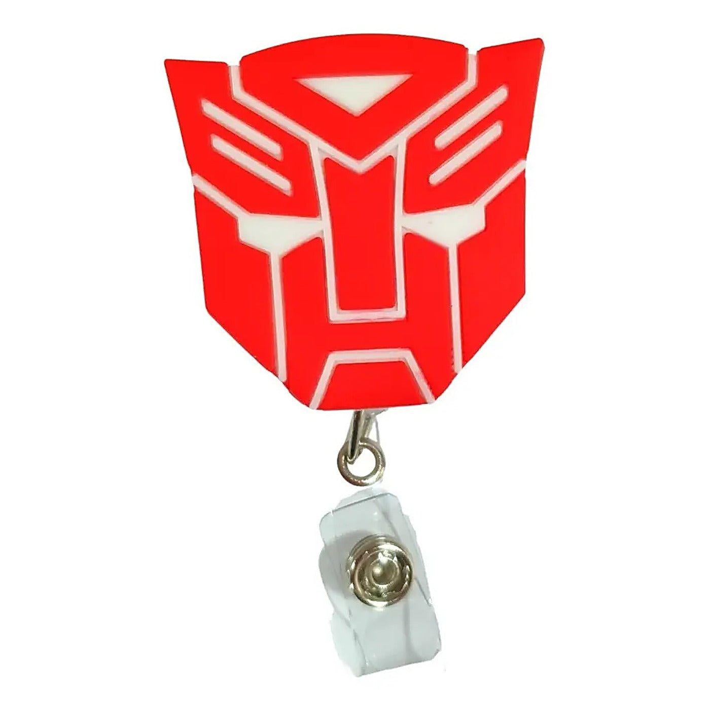 Porta Credencial con Yoyo Retractil Optimus Prime