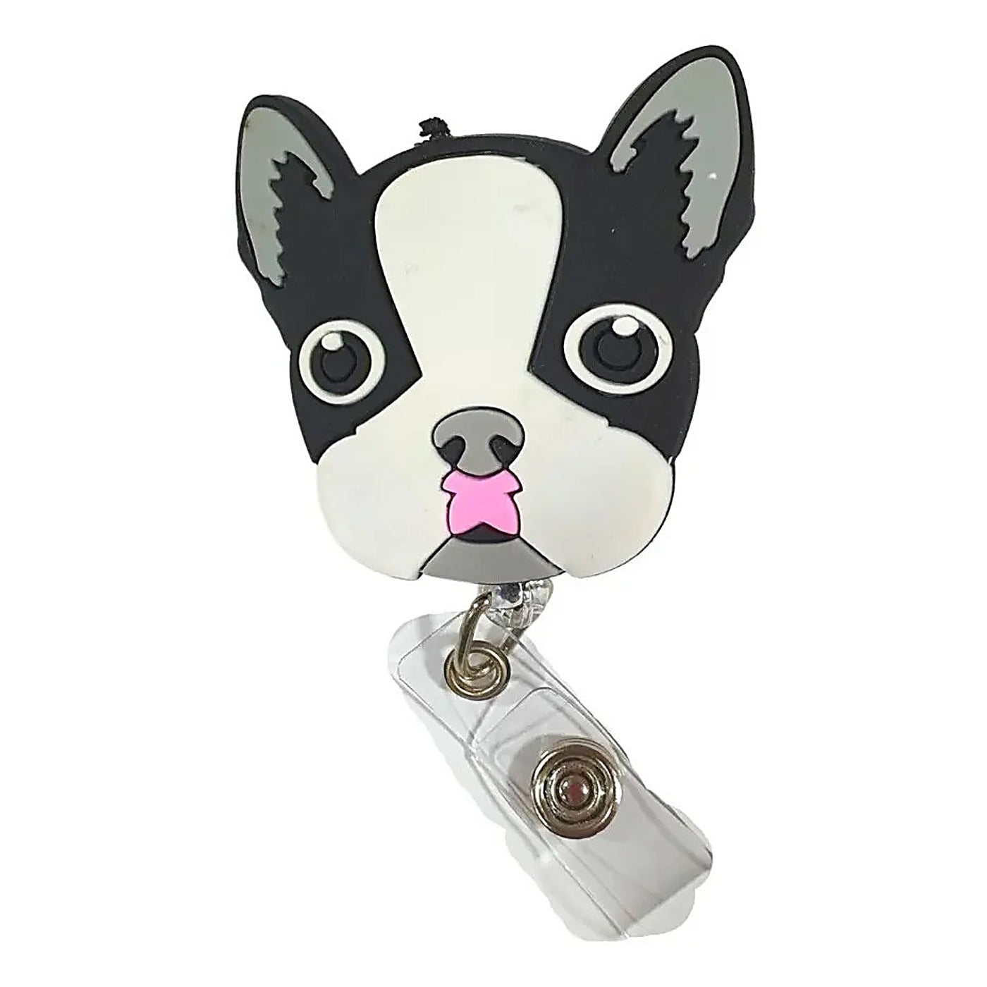 Porta Credencial con Yoyo Retractil Sami Bulldog