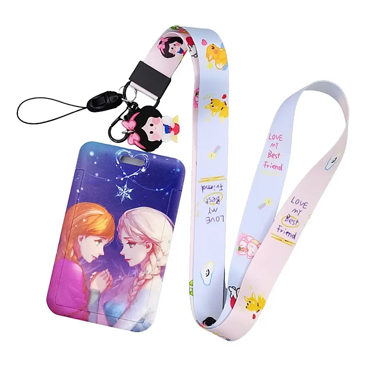 Porta Credencial con Lanyard Frozen
