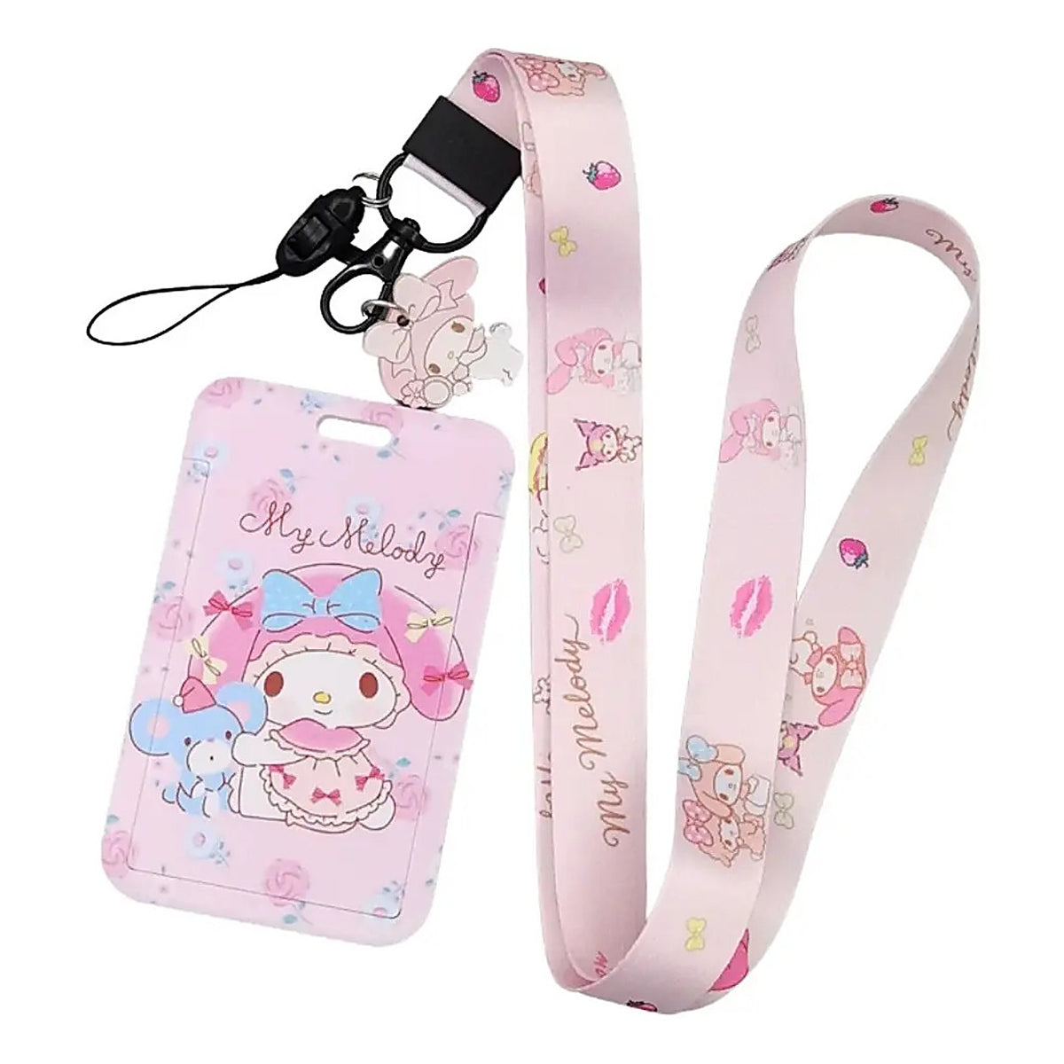 Porta Credencial con Lanyard Melody Flores
