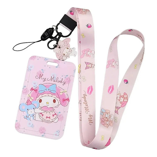 Porta Credencial con Lanyard Melody Flores