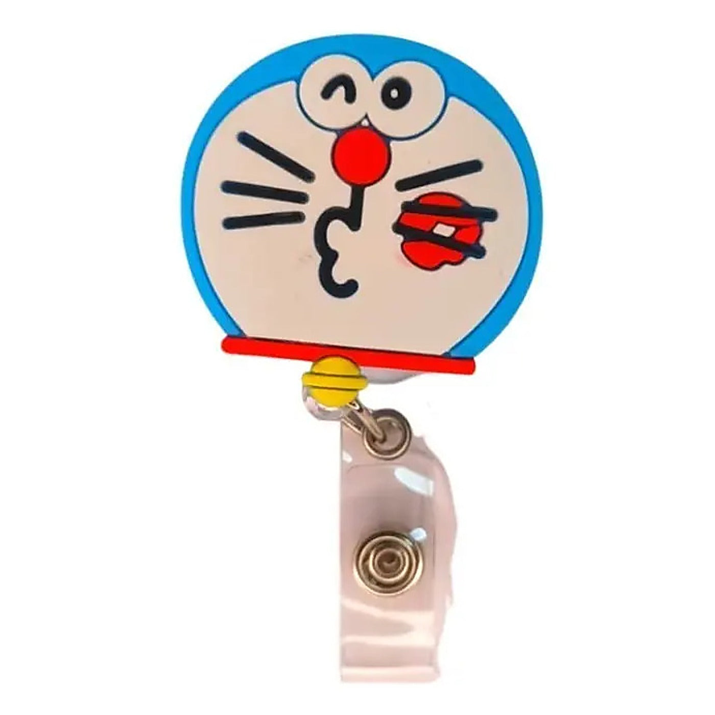 Porta Credencial con Yoyo Retractil Doreamon Beso